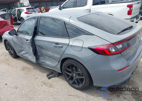 2025 Honda Civic Sport из США, поврежденный, VIN 19XFL2H80SE015342